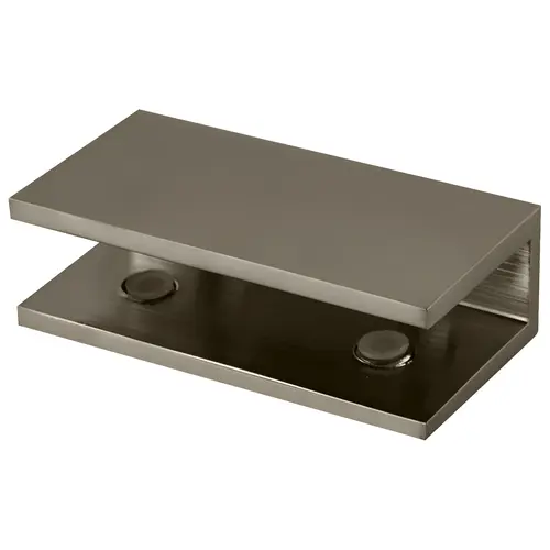 CRL Polished Nickel No-Drill Fixed Panel Glass Clamp