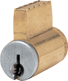 Schlage Commercial 40-100C123 626 Key-in-Lever Cylinder, 6-pin, C123 Keyway, 0 Bitted, 2 Keys, Satin Chrome Finish, Non-handed Satin Chrome