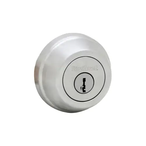 Single Cylinder Deadbolt, KW1 Keyway, Keyed Alike 3, Radius Corner Adjustable Latch 2-3/8"-2-3/4" Backset, Grade 2, Satin Chrome US26D/626 Single Cylinder Deadbolt, KW1 Keyway, Keyed Alike 3, Radius Corner Adjustable Latch 2-3/8"-2-3/4" Backset, Grade 2, Satin Chrome US26D/626
