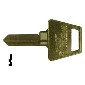 American Lock AK6BOX American Original 6-Pin Key Blank Brass