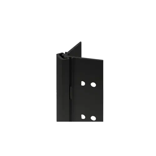 Full Mortise Heavy Duty Geared Continuous Hinge, 83", Up to 300lb. High Frequency, BK Black