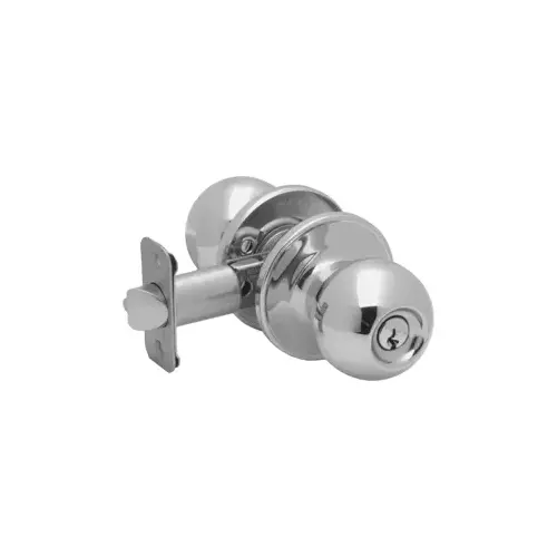 Corona Series J54 CNA 619 Entry Knob Set, Knob Handle, Satin Nickel, Metal, C Keyway, Residential, Grade 3 Grade Corona Series J54 CNA 619 Entry Knob Set, Knob Handle, Satin Nickel, Metal, C Keyway, Residential, Grade 3 Grade