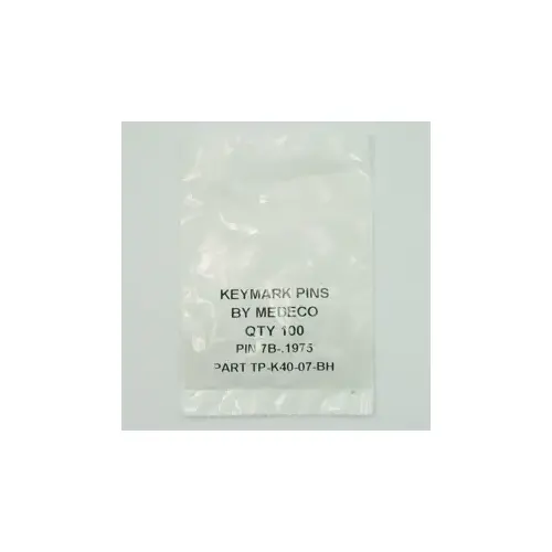 Medeco KM and X4 Bottom Pins-X4 SFIC only