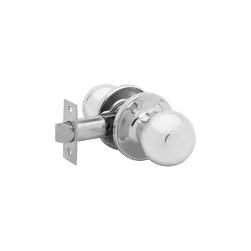 Corona Series J40 CNA 619 Privacy Lockset, Round Design, Knob Handle, Satin Nickel, Metal, Yes Corona Series J40 CNA 619 Privacy Lockset, Round Design, Knob Handle, Satin Nickel, Metal, Yes