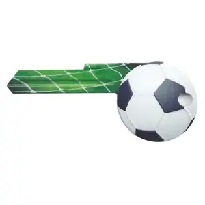 Sporty Keys 8664 KW1/KW10 Soccer Key Painted
