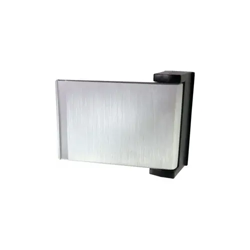 Push to Left Deadlatch Paddle for 1-3/4" Clear Anodized Aluminum Finish Push to Left Deadlatch Paddle for 1-3/4" Clear Anodized Aluminum Finish