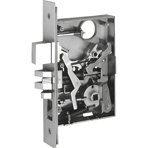 Entry Mortise Body LH/RH, for Lever Sets, 2-3/4" Backset, Deadbolt and Latch, Front 1-1/4 x 8", Dark Bronze US10B/613E