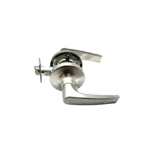 Storeroom Monroe Storeroom Lever, 6-Pin Para Keyway, 2-3/4" Backset, ANSI Strike, Grade 1, 626/US26D Satin Chrome Storeroom Monroe Storeroom Lever, 6-Pin Para Keyway, 2-3/4" Backset, ANSI Strike, Grade 1, 626/US26D Satin Chrome