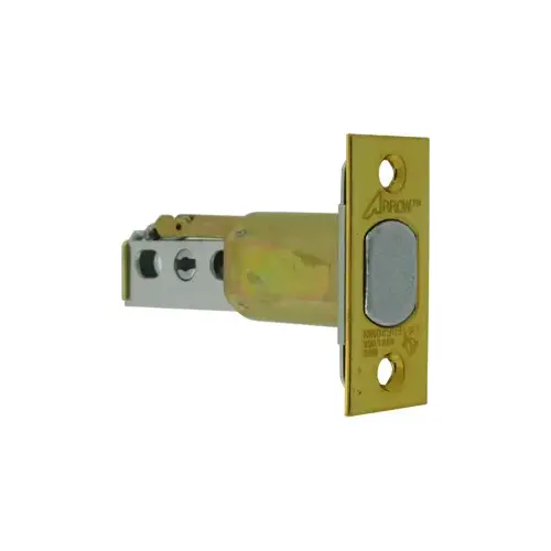 D & E Series Deadbolt Latch Bright Polished Brass