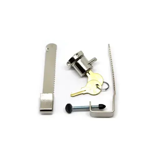 Showcase Lock - Wood/Glass