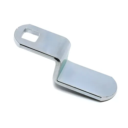 Cam Zinc Plated, Double Formed Cam Lock Part, 1-3/4" Cam Length, 1/2" Cam Offset, 0.095" Thick, Zinc Plated Finish