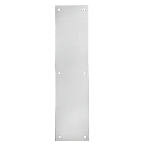 16" ROC Rockwood Door Pulls, Push and Pull Plates Satin Chrome 16" ROC Rockwood Door Pulls, Push and Pull Plates Satin Chrome