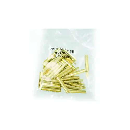 Spring Covers for Medeco LFIC, Corbin 7 Pin LFIC, and Yale LFIC 6 and 7 Pin, Brass, 1.010at Length Spring Covers for Medeco LFIC, Corbin 7 Pin LFIC, and Yale LFIC 6 and 7 Pin, Brass, 1.010at Length