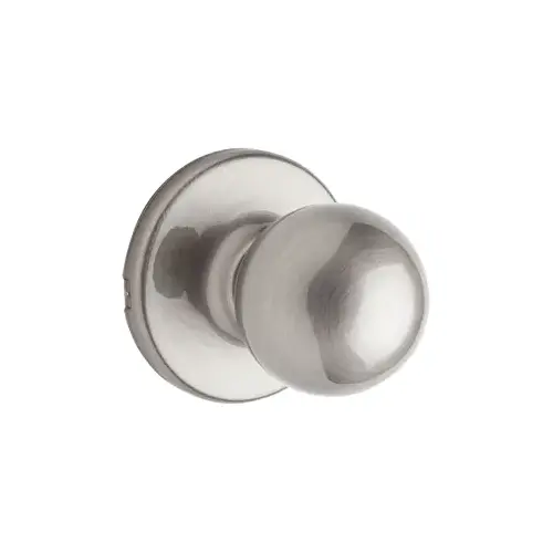 Polo Knob Half Dummy Lock Satin Nickel Finish Polo Knob Half Dummy Lock Satin Nickel Finish