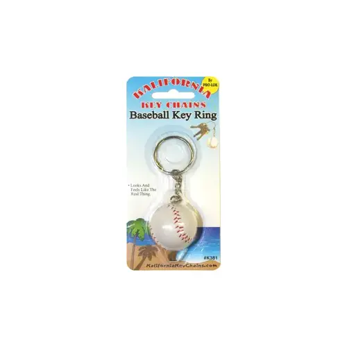 Baseball Key Ring Key Chain 1/Card Baseball Key Ring Key Chain 1/Card