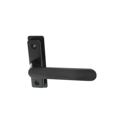 4568 Eurostyle Deadlatch Straight Handle, Dark Bronze Anodized
