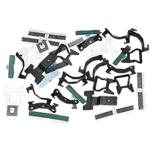 CRL PCK47184 1984-1988 Toyota Pickup Windshield Clip Kit Windshield FCW471 - 33 Clips