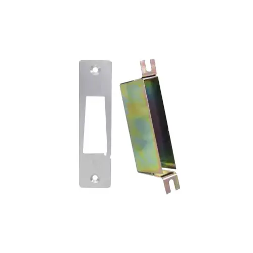 4001 Box Strike Includes Dust Box, Satin Aluminum Clear