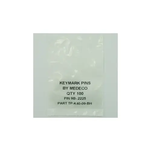 Medeco KM and X4 Bottom Pins-X4 SFIC only