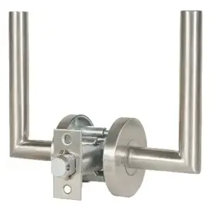 Trimco 1074-1-RH-ST000-630 1074-1 ADA Barn & Sliding Door Latch