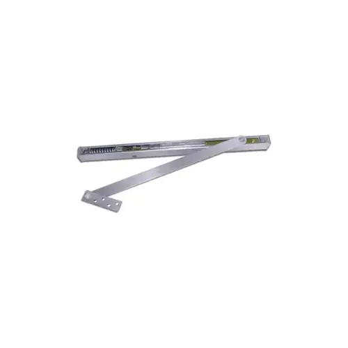 Adjustable Concealed Heavy Duty Overhead Stop, 630/US32D Satin Stainless Steel