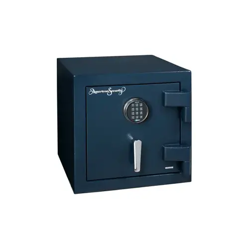Electronic Home Safe Powder Coat Blue Electronic Home Safe Powder Coat Blue