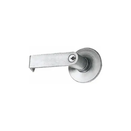 Exit Trim - Key In Lever x Rose Storeroom Function, Satin Chrome US26D/626