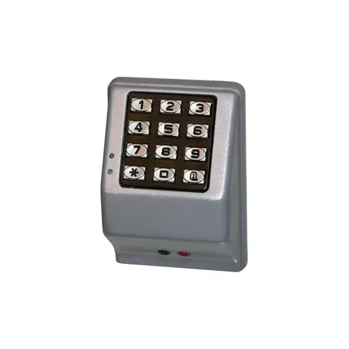 DK3000 Series Trilogy T3 Electronic Digital Access Control Keypad, Satin Aluminum Clear Anodized DK3000 Series Trilogy T3 Electronic Digital Access Control Keypad, Satin Aluminum Clear Anodized