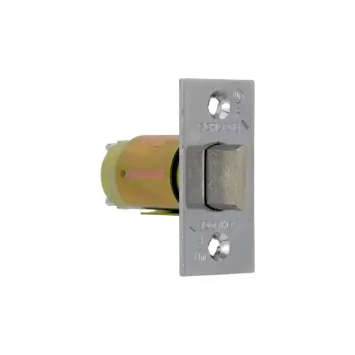 A Series Square Corner Spring Latch with 2-3/4" Backset with 1-1/8" Face Satin Chrome Finish A Series Square Corner Spring Latch with 2-3/4" Backset with 1-1/8" Face Satin Chrome Finish