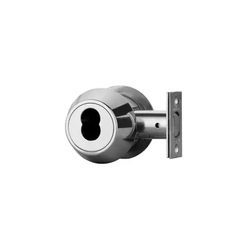 LFIC Single Cylinder Maxum Deadbolt Less Core, Satin Chrome
