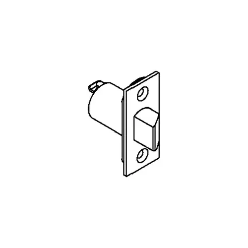Square Corner 2-3/8" Springlatch, Satin Stainless Steel Square Corner 2-3/8" Springlatch, Satin Stainless Steel