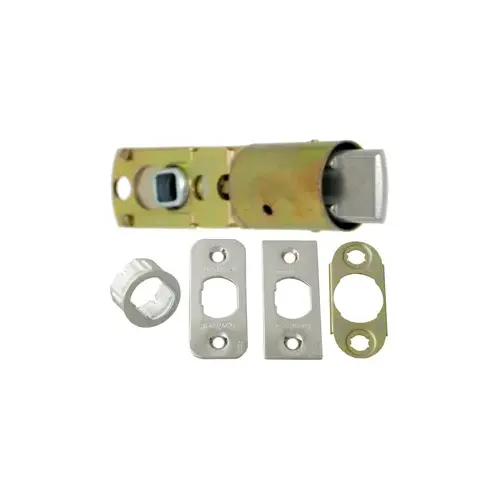 Square Drive Springlatch, 6AL Adjustable 2-3/8"-2-3/4" Backset, 619/US15 Satin Nickel Square Drive Springlatch, 6AL Adjustable 2-3/8"-2-3/4" Backset, 619/US15 Satin Nickel