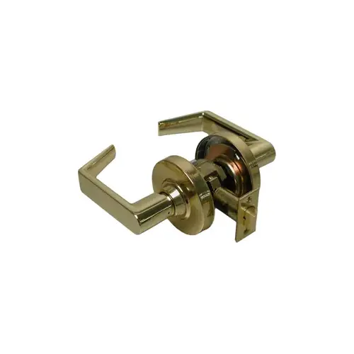 Grade 1 Passage Rhodes Lever, 2-3/4" Backset, UL, ANSI Strike, 605/US3 Bright Brass Grade 1 Passage Rhodes Lever, 2-3/4" Backset, UL, ANSI Strike, 605/US3 Bright Brass