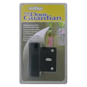 Meranto Technology DG01-BL Door Guardian Security Latch Black