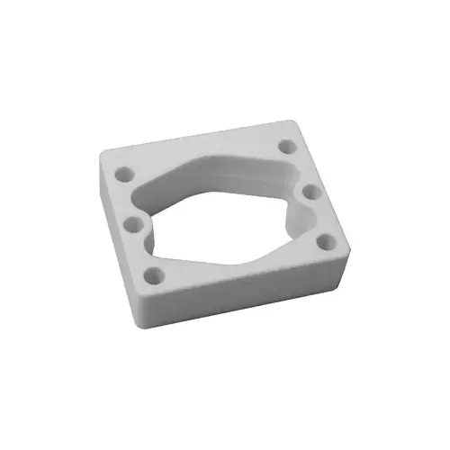 Plastic Spacer, 1/2", White Plastic Spacer, 1/2", White