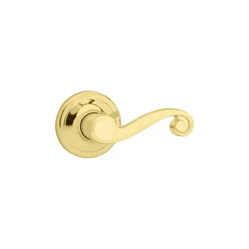 Lido Passage Lever Bright Polished Brass Lido Passage Lever Bright Polished Brass