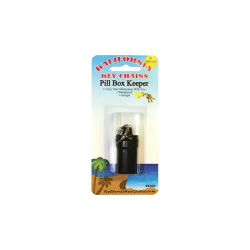 Pill Box Keeper Key Chain 1/Card Pill Box Keeper Key Chain 1/Card
