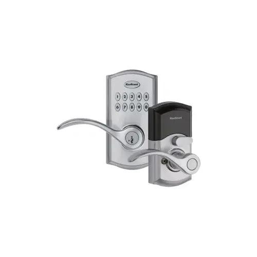 Electronic Pembroke Lever, AAA Grade, Keyless Key, Zinc, Satin Chrome, Commercial Electronic Pembroke Lever, AAA Grade, Keyless Key, Zinc, Satin Chrome, Commercial