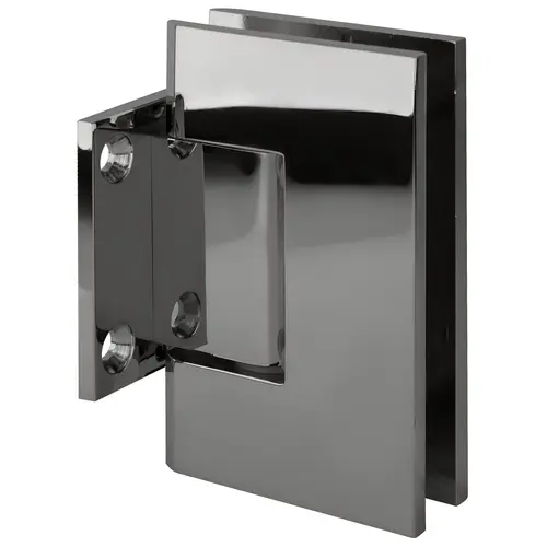 Chrome Geneva 074 Series Wall Mount Short Back Plate Hinge