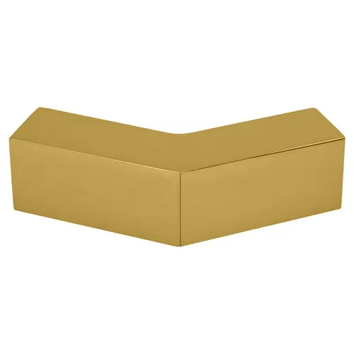 Polished Brass 135 Degree "Sleeve Over" Glass Clamp Polished Brass 135 Degree "Sleeve Over" Glass Clamp