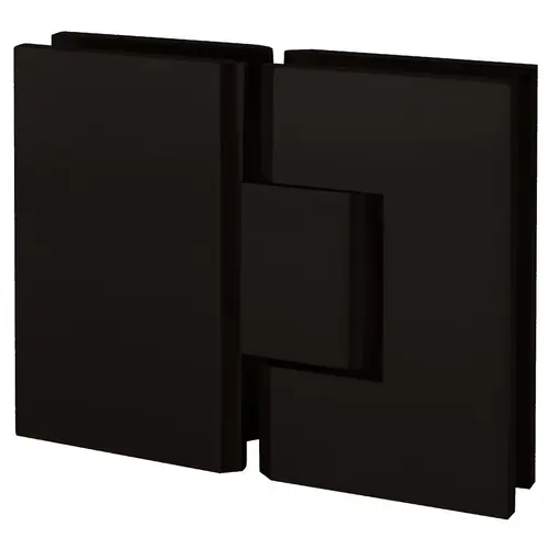 Oil Rubbed Bronze Vienna 180 Series Glass-to-Glass Hinge