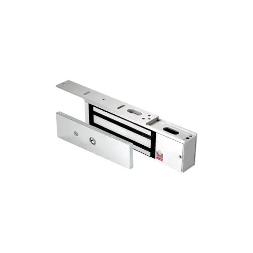 MAGLOCK 1200LB HOLDING FORCE STANDARD SINGLE MAGNET 12/24VDC SELECTABLE KEY HOLE MOUNT ALUMINUM MAGLOCK 1200LB HOLDING FORCE STANDARD SINGLE MAGNET 12/24VDC SELECTABLE KEY HOLE MOUNT ALUMINUM