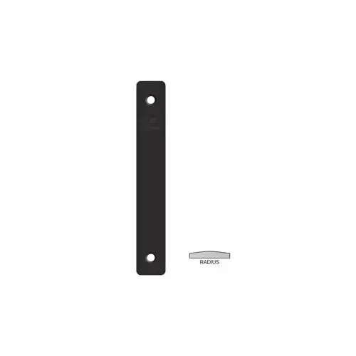 Radius Blank Face Plate Kit 1" x 6-7/8" Dark Bronze Finish Radius Blank Face Plate Kit 1" x 6-7/8" Dark Bronze Finish