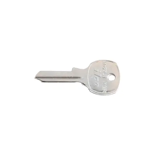 National Cabinet 4292 Blank Utility Key Silver - pack of 10 National Cabinet 4292 Blank Utility Key Silver - pack of 10