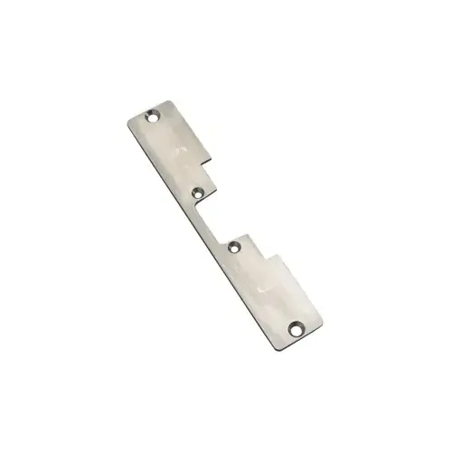 1-7/16" x 7-15/16" Faceplate for 6 Series on Aluminum and Wood Frames, Satin Stainless Steel Finish