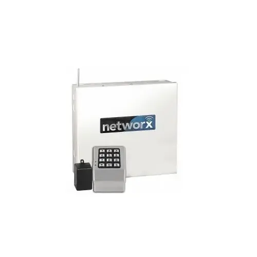 KIT - Networx Wireless Keypad, Satin Chrome (26D) & Control Panel, 12V Power Supply, Plug in AC Transformer, Powers up to 2 Readers, Backup Battery Included, 5,000 Users and Provide 35,000 Audit Trail KIT - Networx Wireless Keypad, Satin Chrome (26D) & Control Panel, 12V Power Supply, Plug in AC Transformer, Powers up to 2 Readers, Backup Battery Included, 5,000 Users and Provide 35,000 Audit Trail