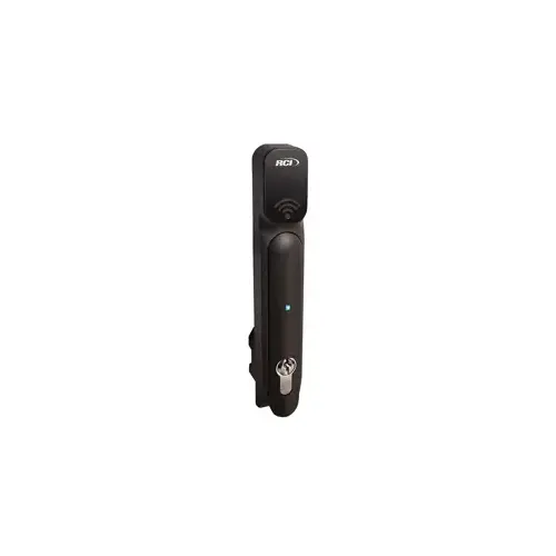 Electronic Rack Handle with Proximity Reader, Black Finish Applied Electronic Rack Handle with Proximity Reader, Black Finish Applied