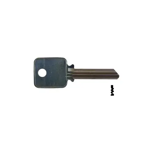 ILCO KEY BLANK NP ILCO KEYBLANK NICKEL PLATED - pack of 10 ILCO KEY BLANK NP ILCO KEYBLANK NICKEL PLATED - pack of 10