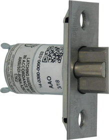 Yale Commercial 380N26D Square 2-3/8" Backset Deadlocking Latchbolt with 1" Face Satin Chrome Finish