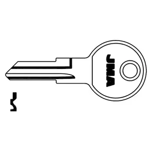 US Lock B1-NP-XCP50 2100 Series Strattec Blank 1098M Key NICKEL - pack of 50